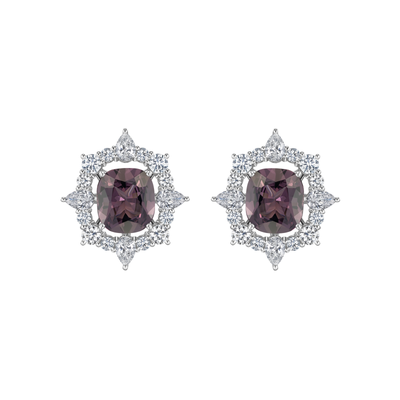 E23-C-115-6 Серьги (750)