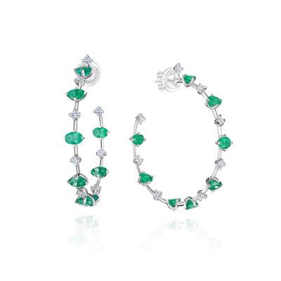 E25-FD-003-6 Серьги (750)